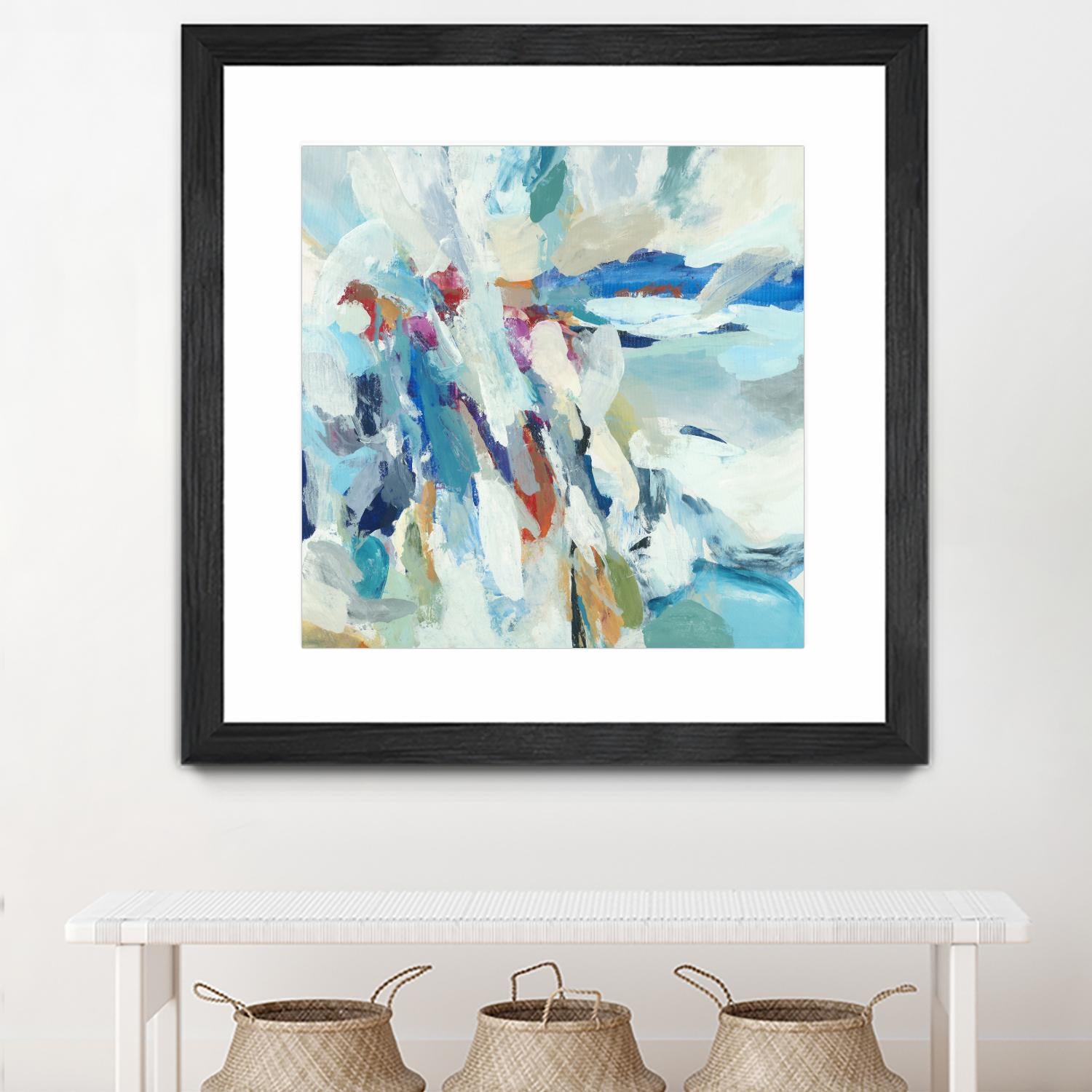 Joyous Expansion by Randy Hibberd on GIANT ART - blues abstract