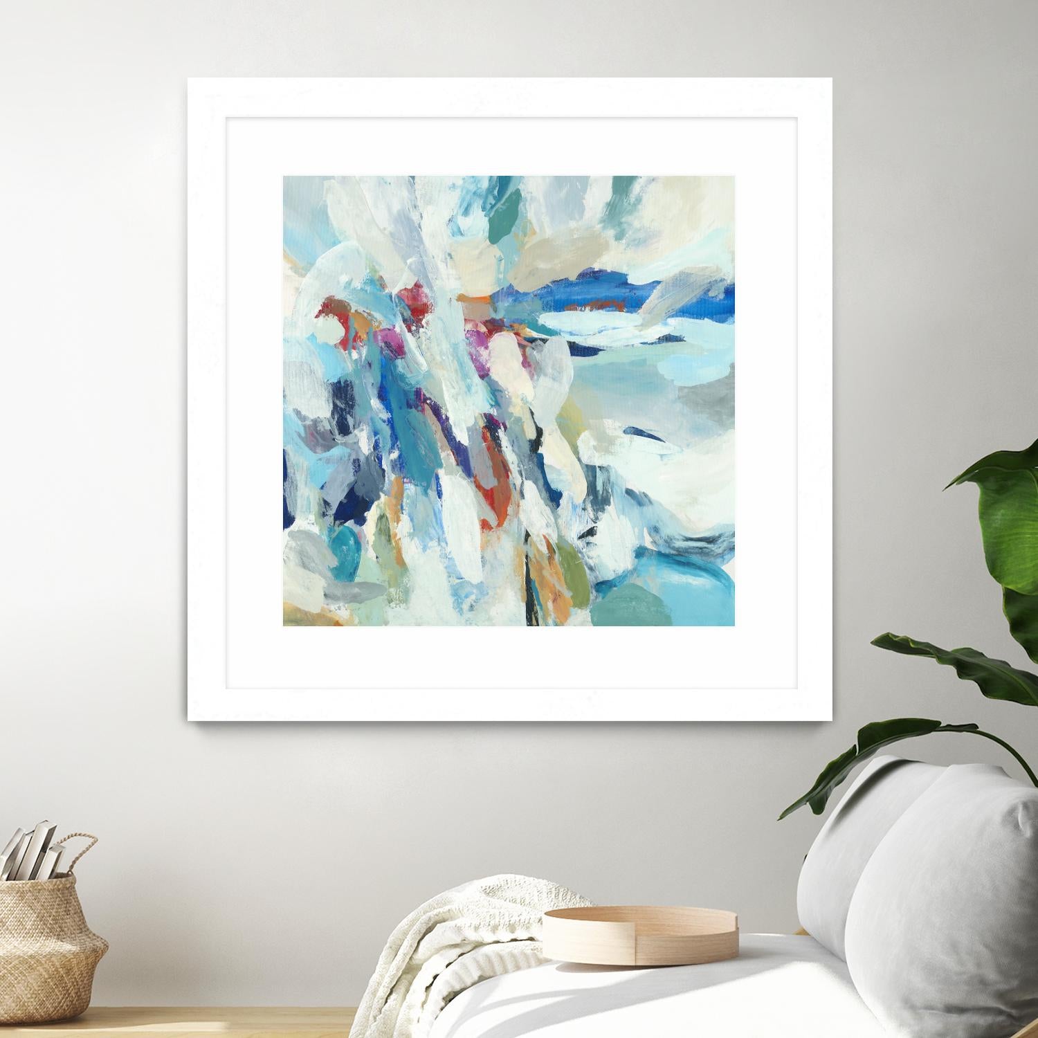 Joyous Expansion by Randy Hibberd on GIANT ART - blues abstract