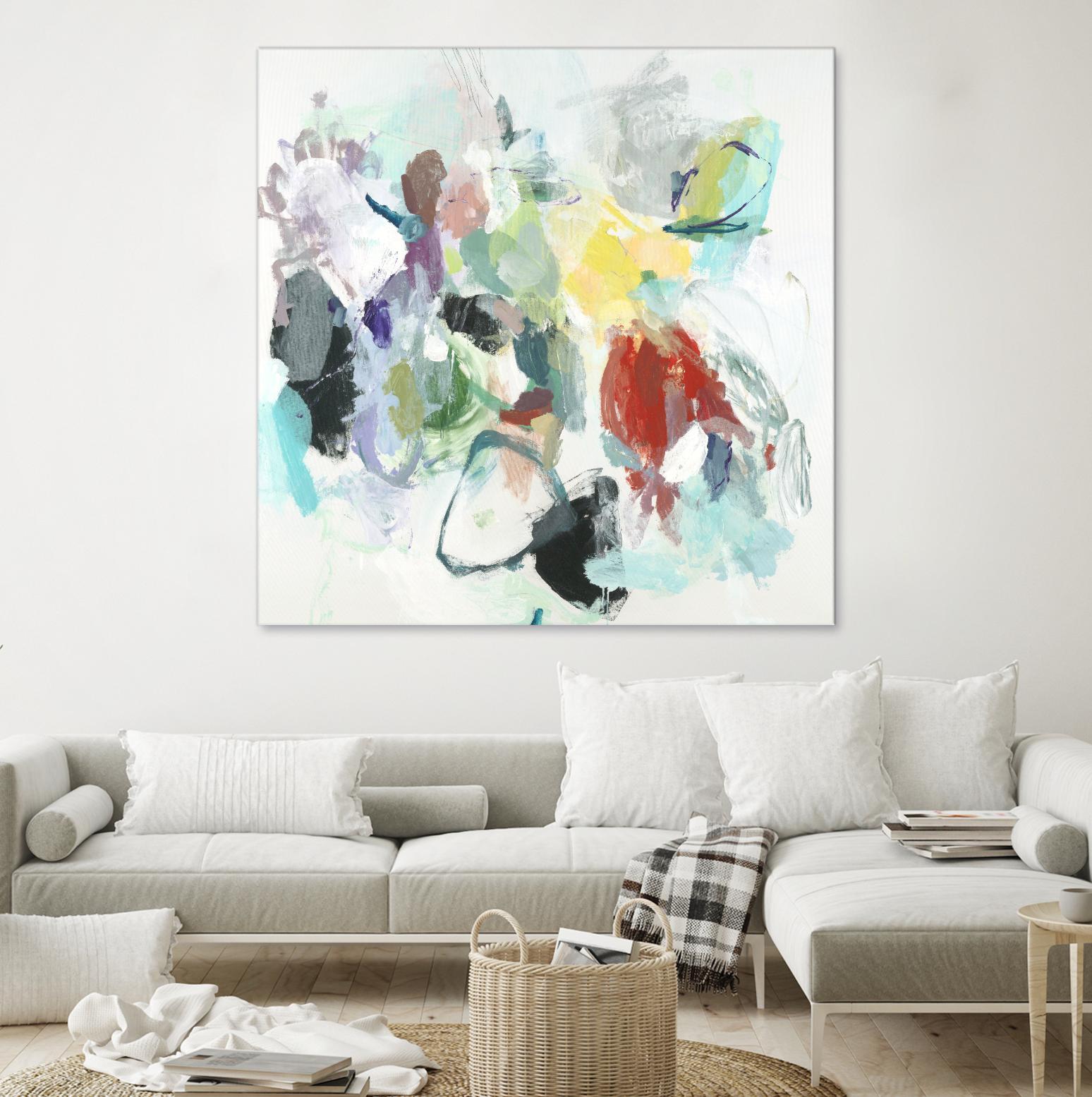 Gesture by Randy Hibberd on GIANT ART - brights abstract