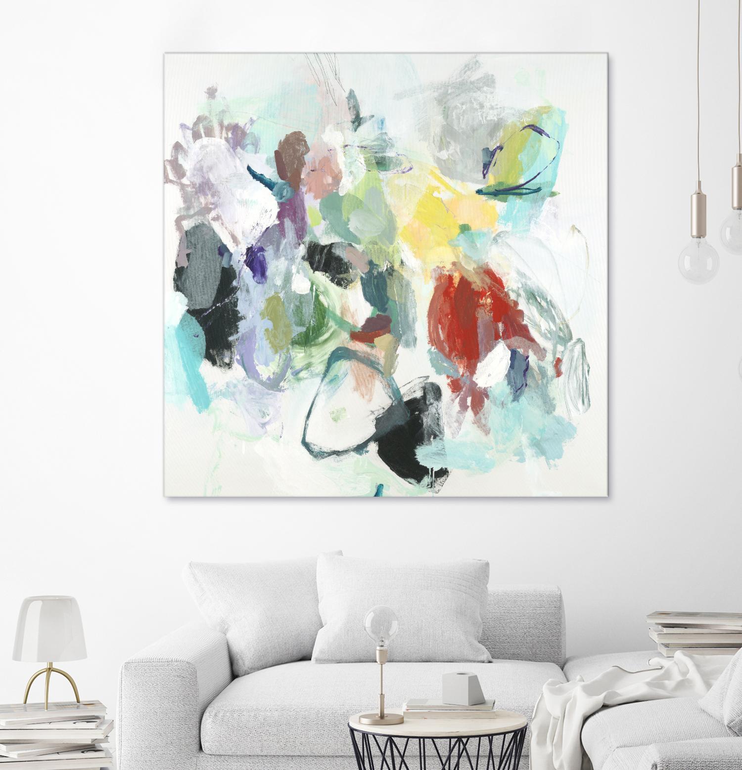 Gesture by Randy Hibberd on GIANT ART - brights abstract