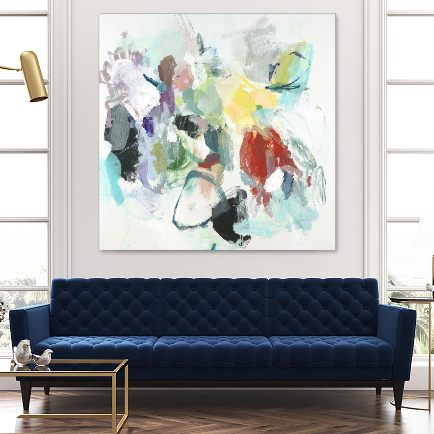 Gesture by Randy Hibberd on GIANT ART - brights abstract