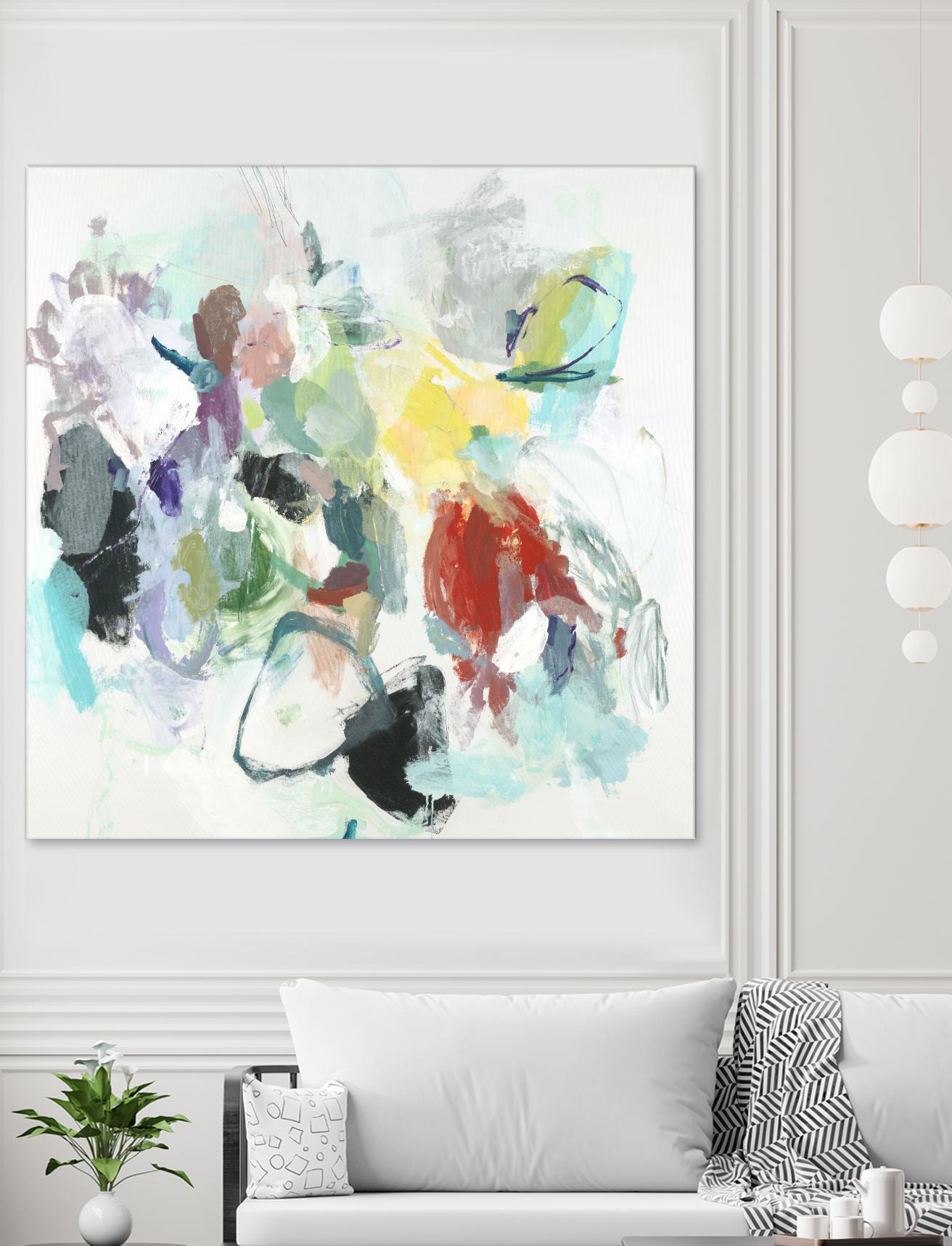 Gesture by Randy Hibberd on GIANT ART - brights abstract