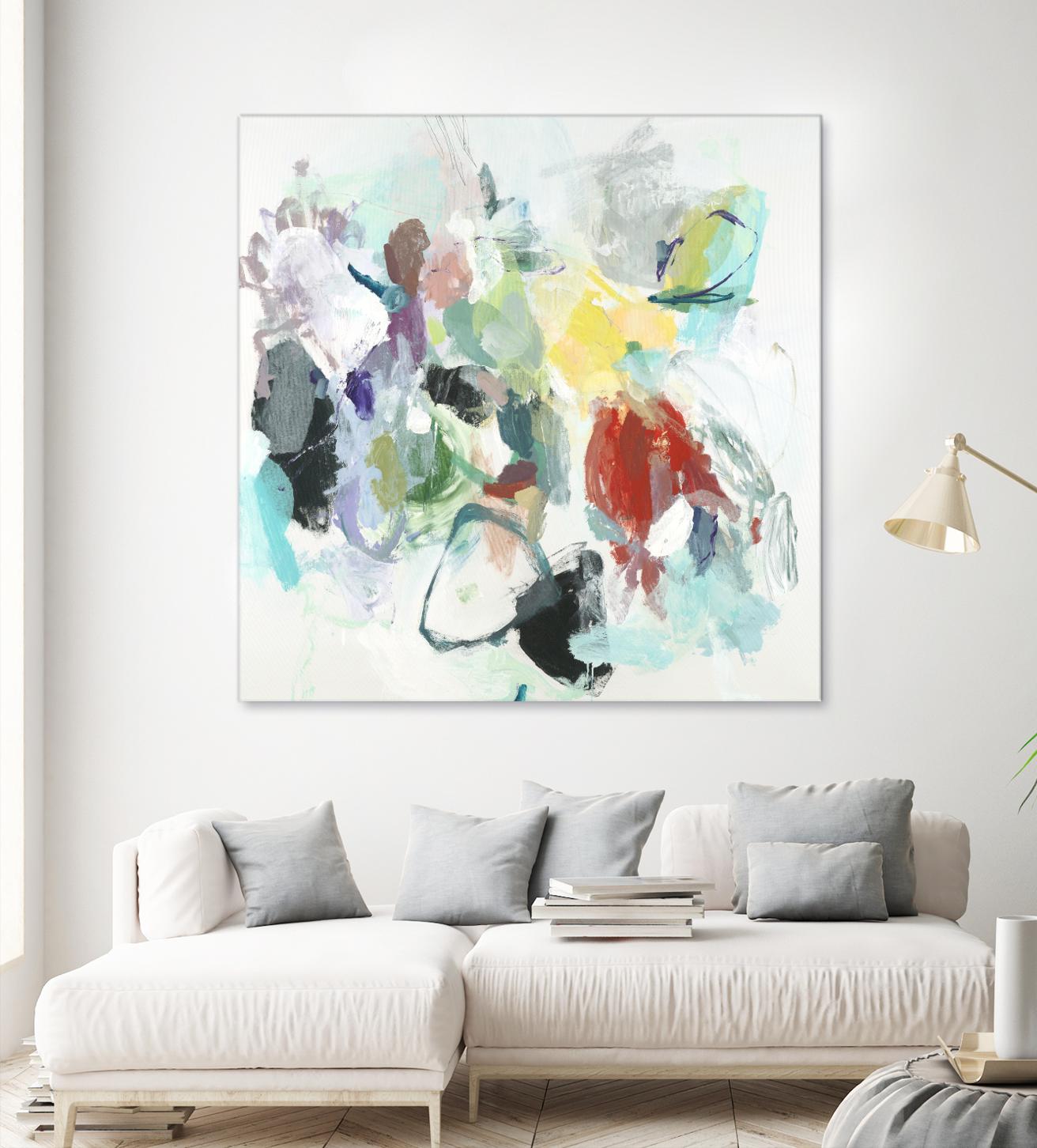 Gesture by Randy Hibberd on GIANT ART - brights abstract