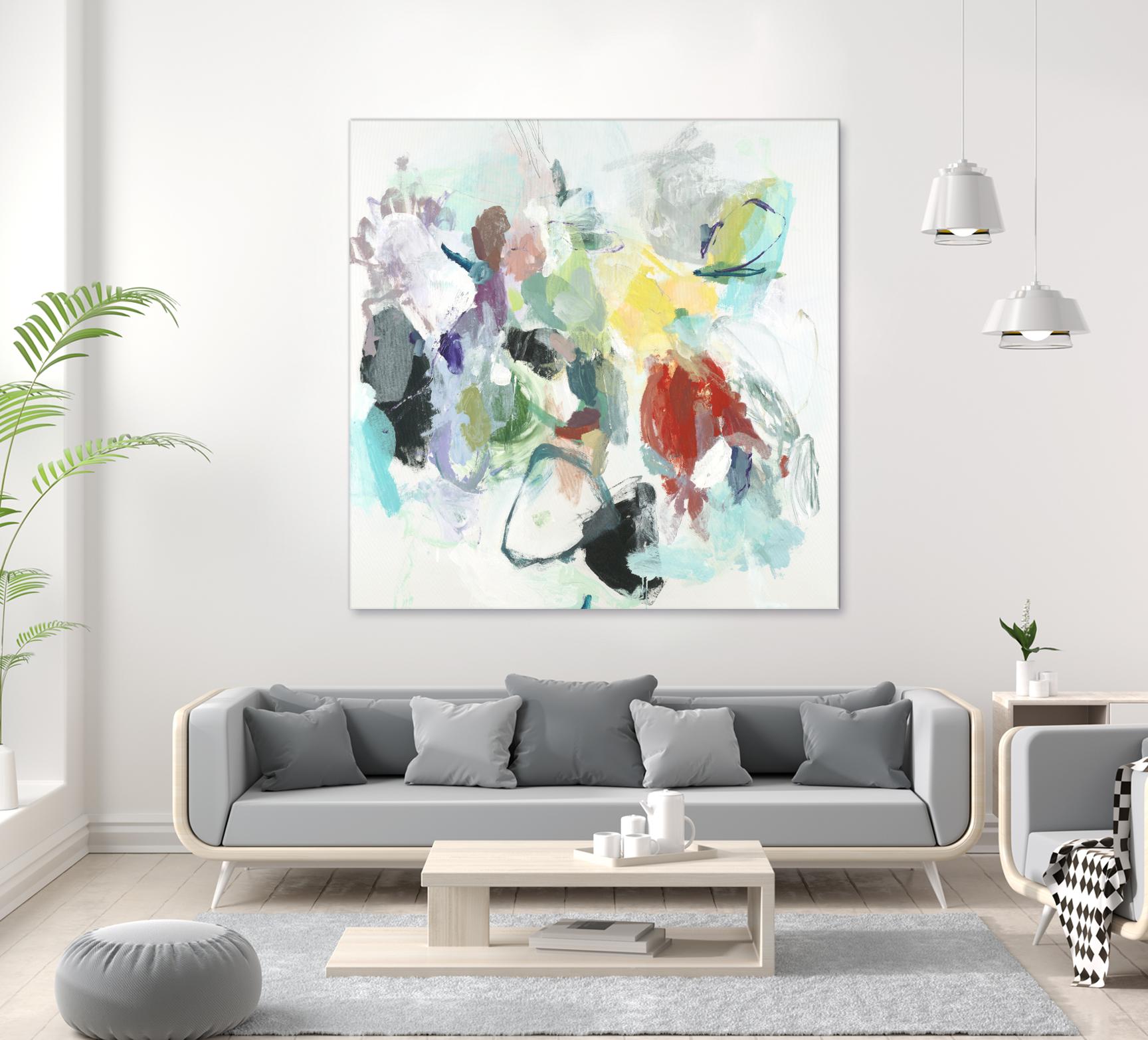 Gesture by Randy Hibberd on GIANT ART - brights abstract