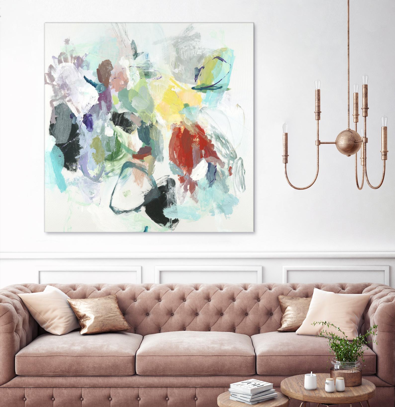 Gesture by Randy Hibberd on GIANT ART - brights abstract