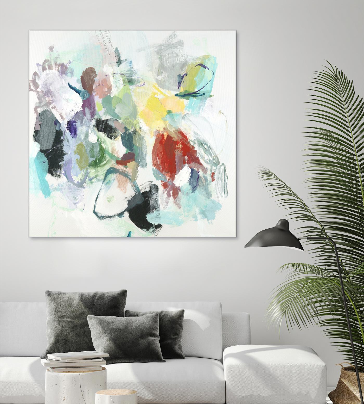 Gesture by Randy Hibberd on GIANT ART - brights abstract