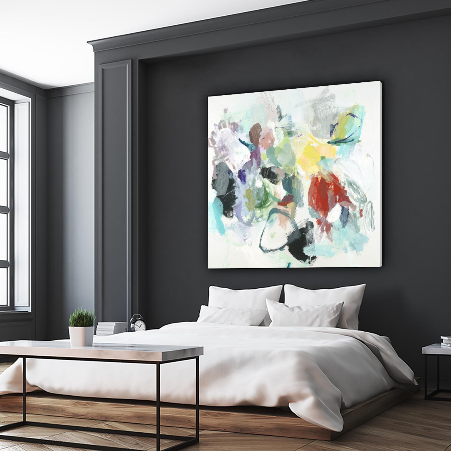 Gesture by Randy Hibberd on GIANT ART - brights abstract