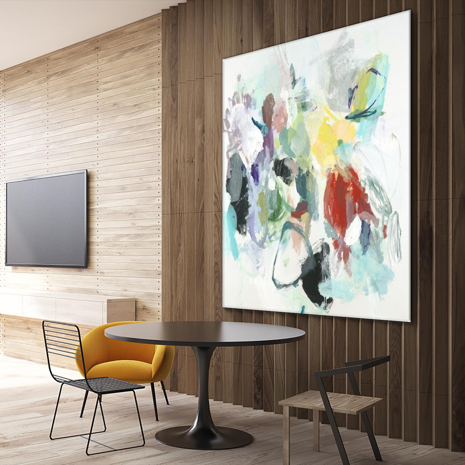 Gesture by Randy Hibberd on GIANT ART - brights abstract