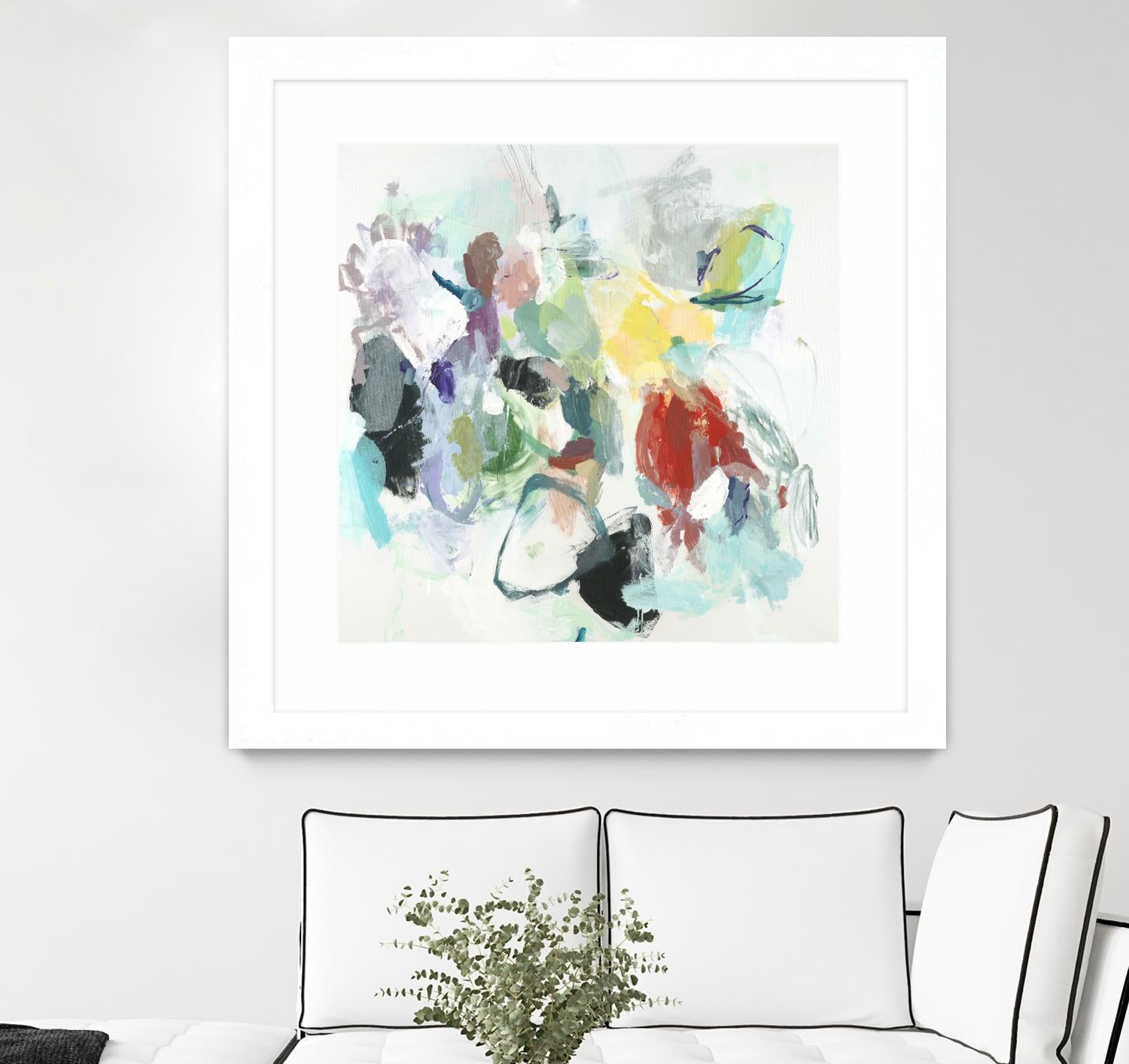 Gesture by Randy Hibberd on GIANT ART - brights abstract