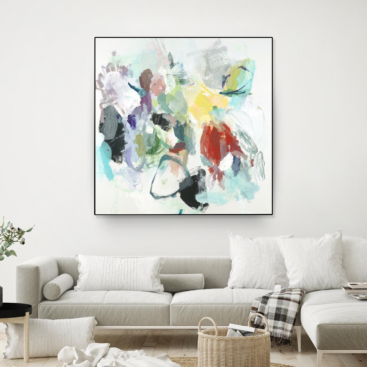 Gesture by Randy Hibberd on GIANT ART - brights abstract