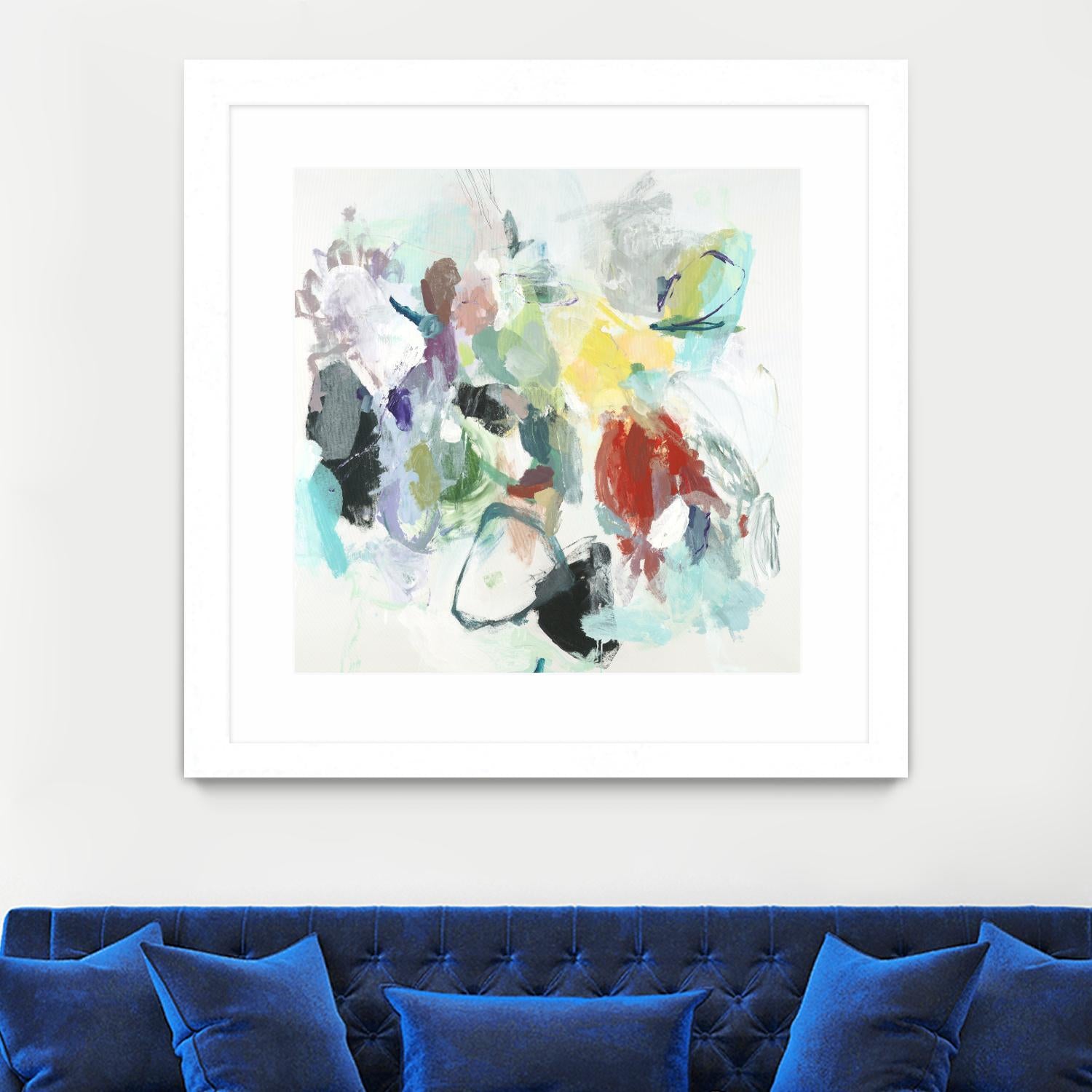 Gesture by Randy Hibberd on GIANT ART - brights abstract