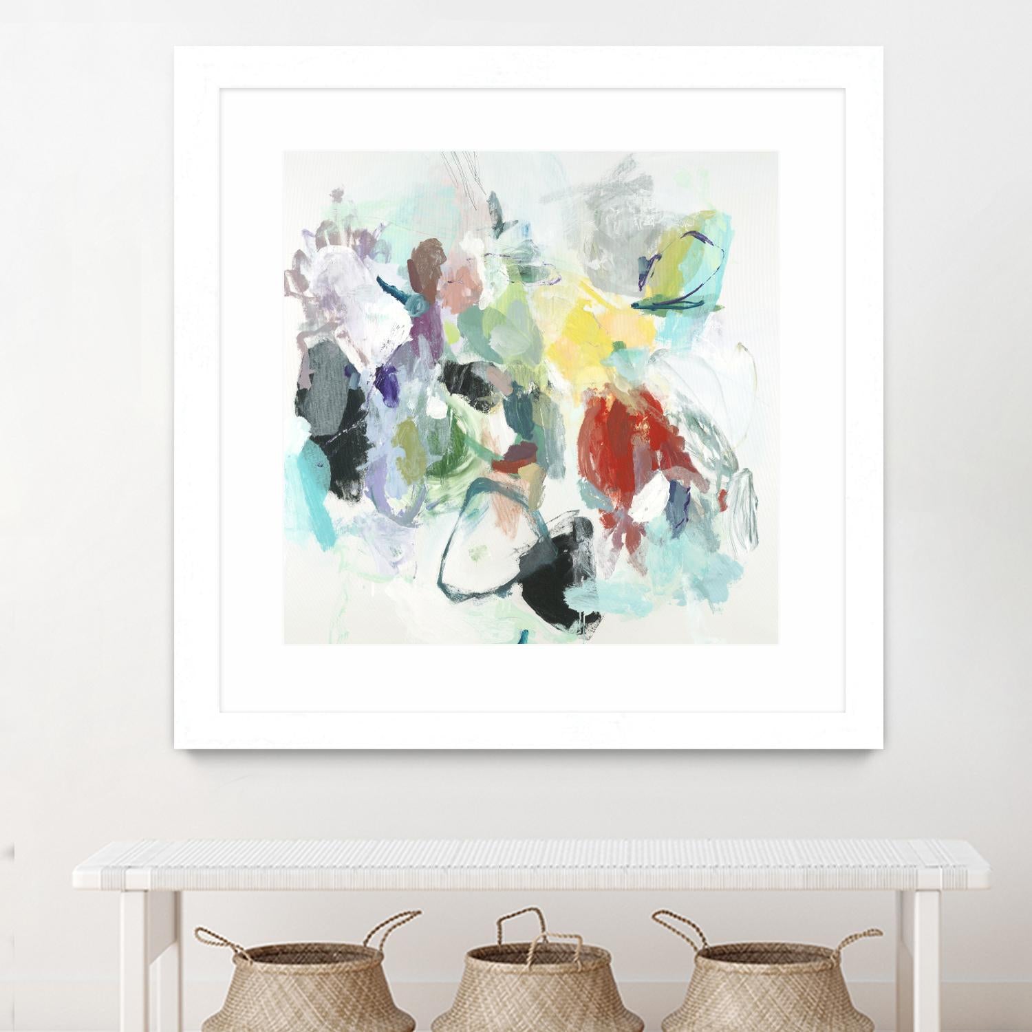 Gesture by Randy Hibberd on GIANT ART - brights abstract