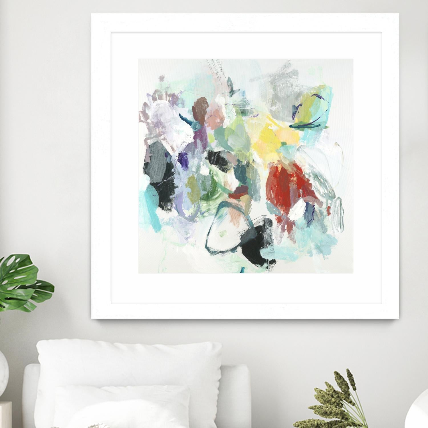 Gesture by Randy Hibberd on GIANT ART - brights abstract