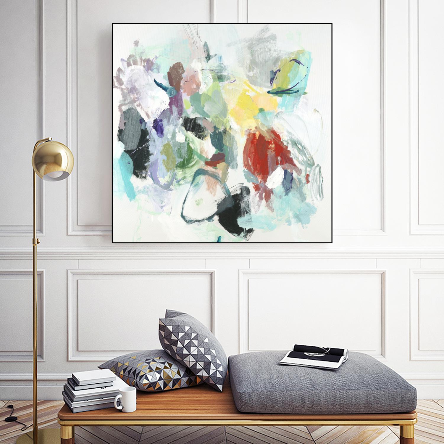 Gesture by Randy Hibberd on GIANT ART - brights abstract