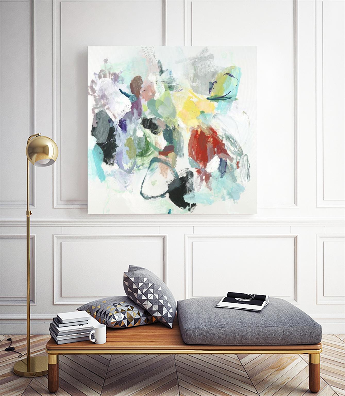 Gesture by Randy Hibberd on GIANT ART - brights abstract