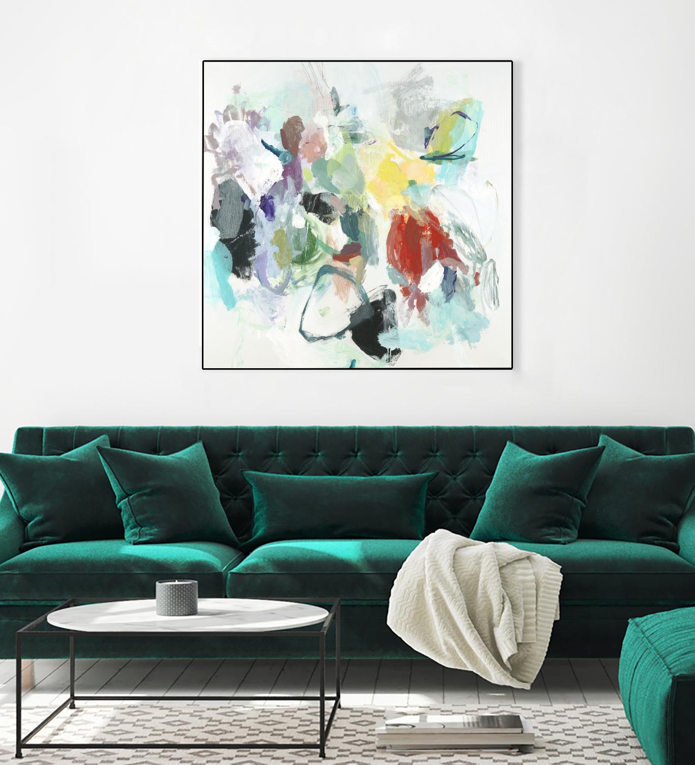 Gesture by Randy Hibberd on GIANT ART - brights abstract