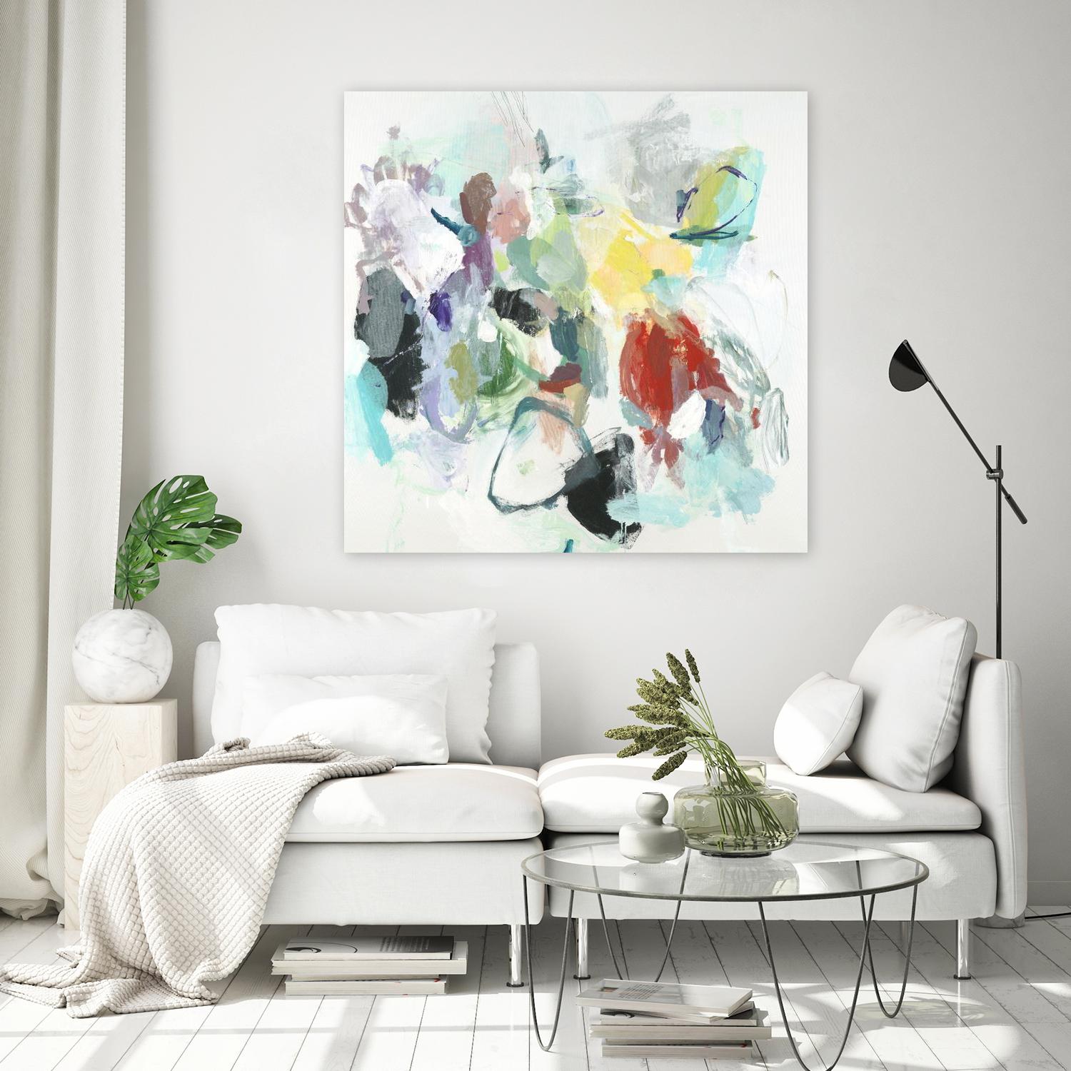 Gesture by Randy Hibberd on GIANT ART - brights abstract