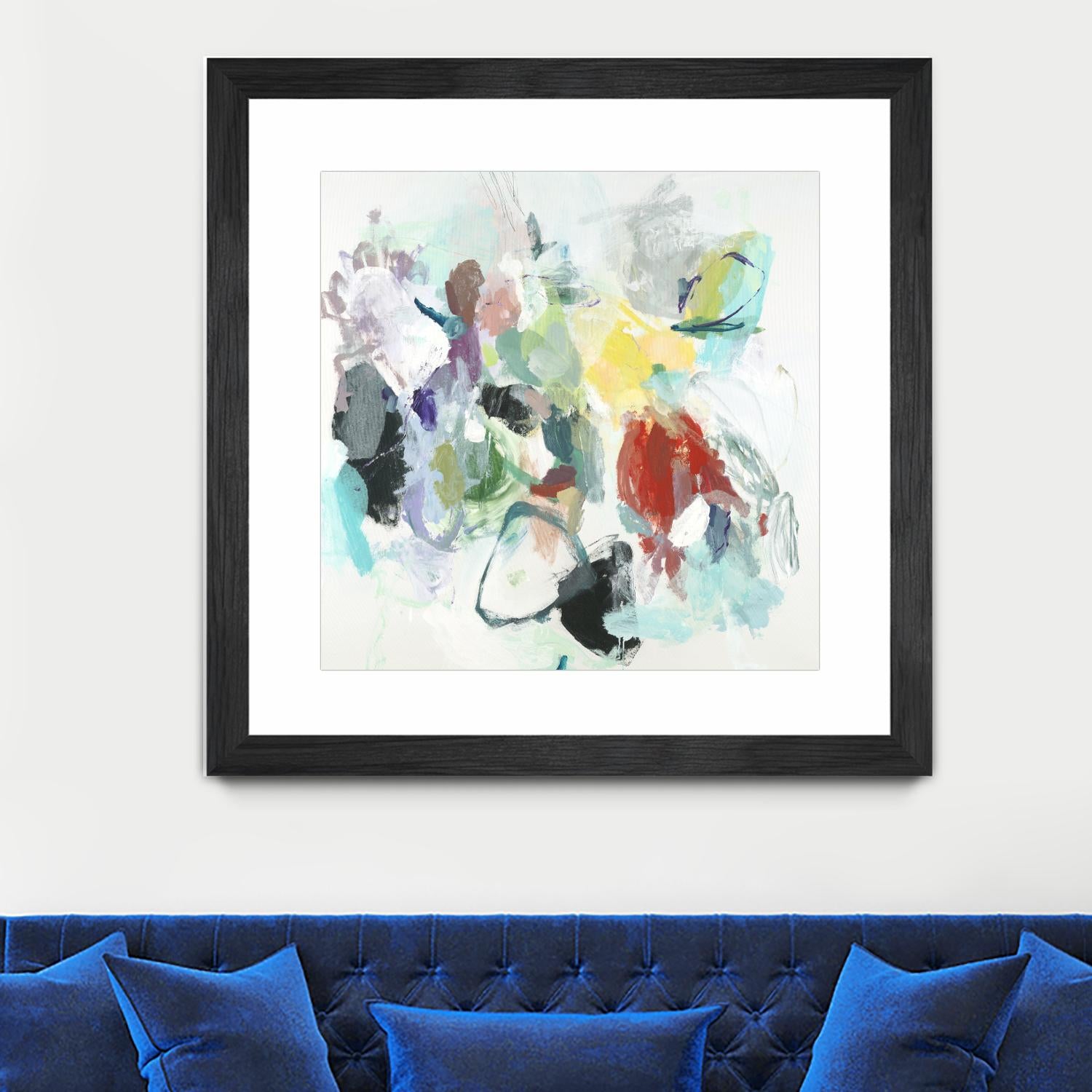 Gesture by Randy Hibberd on GIANT ART - brights abstract