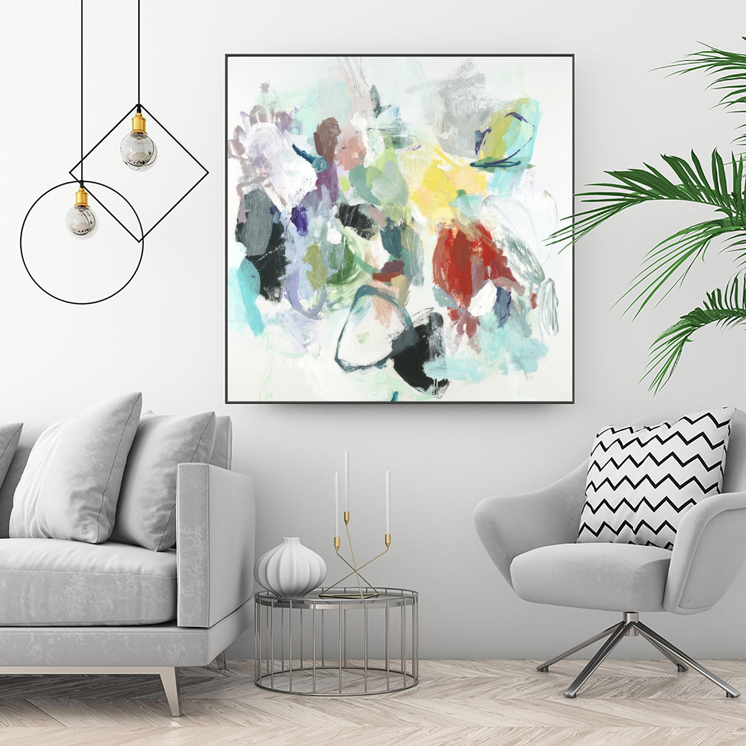 Gesture by Randy Hibberd on GIANT ART - brights abstract