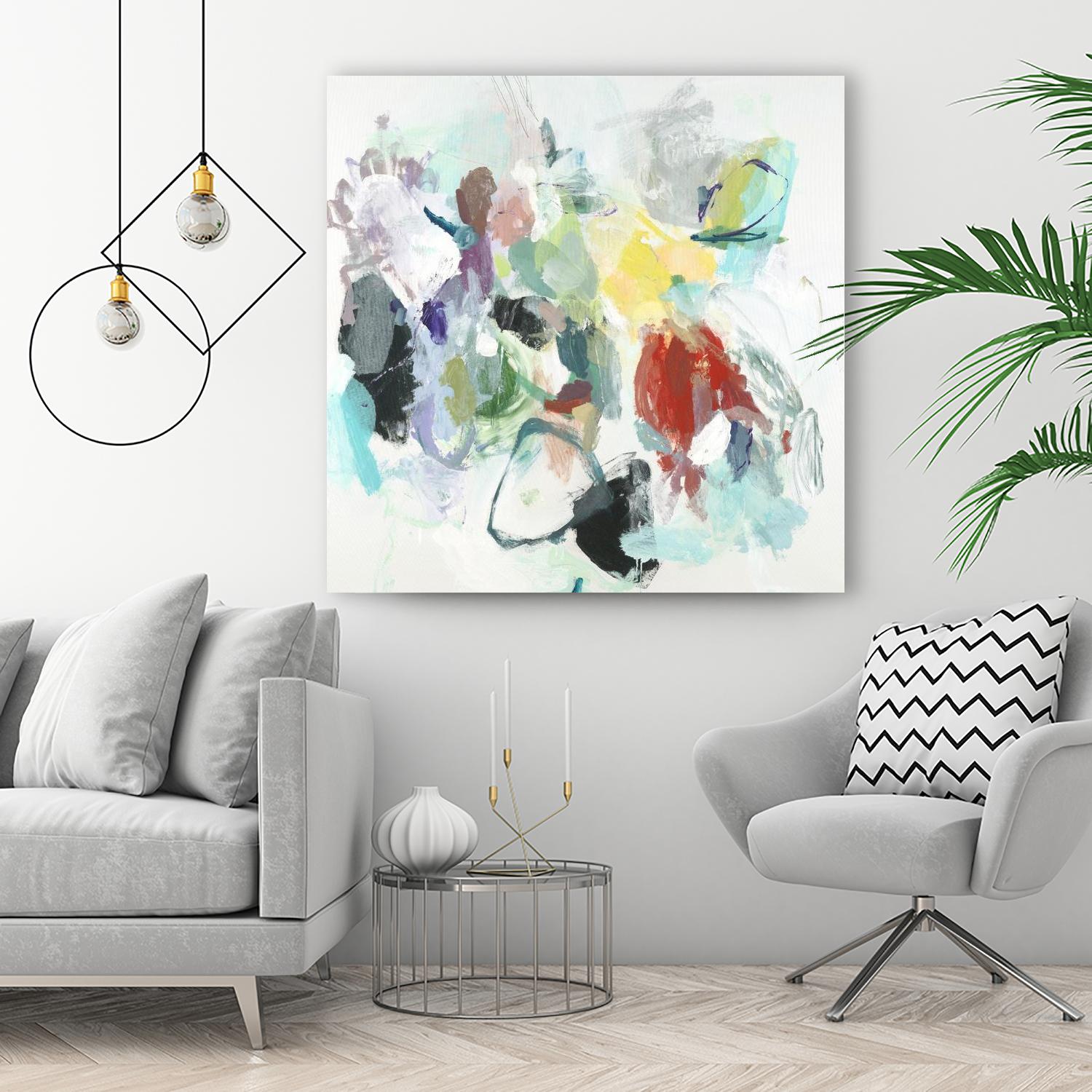 Gesture by Randy Hibberd on GIANT ART - brights abstract