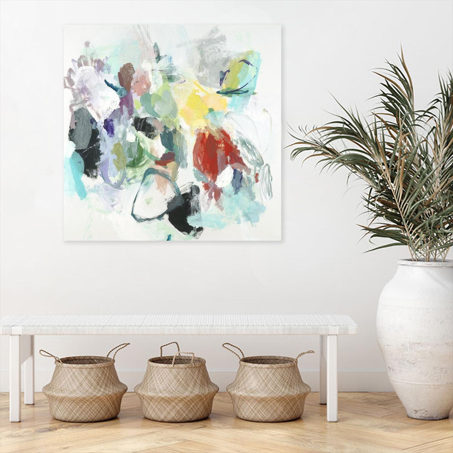 Gesture by Randy Hibberd on GIANT ART - brights abstract