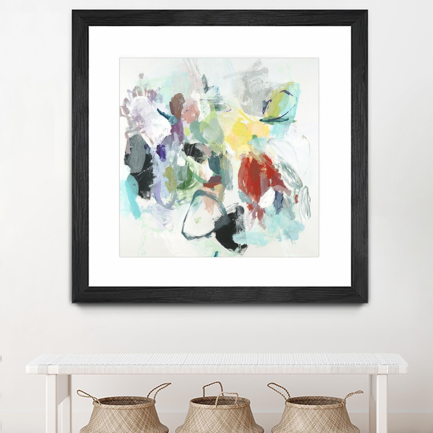 Gesture by Randy Hibberd on GIANT ART - brights abstract