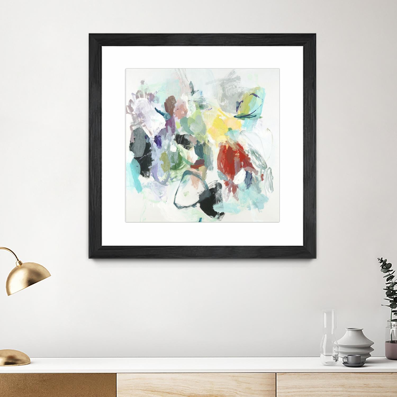 Gesture by Randy Hibberd on GIANT ART - brights abstract