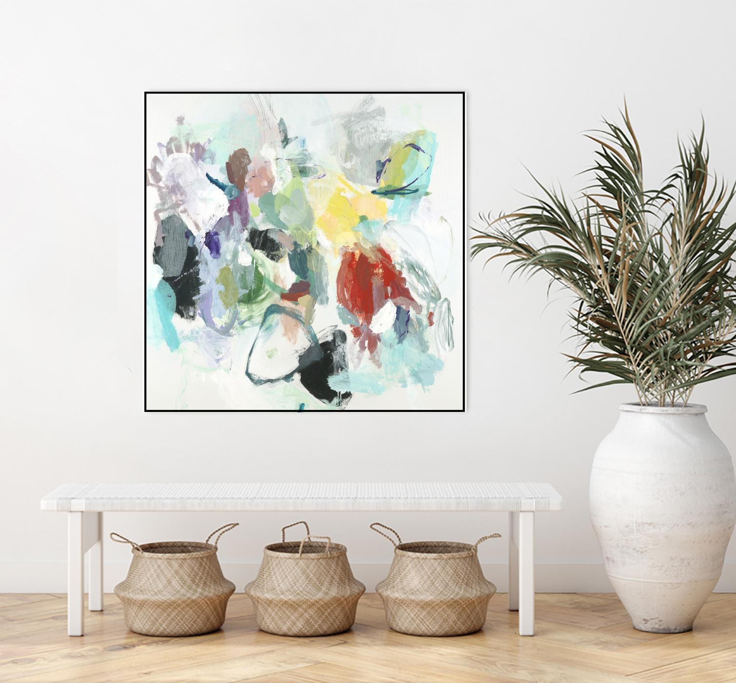 Gesture by Randy Hibberd on GIANT ART - brights abstract