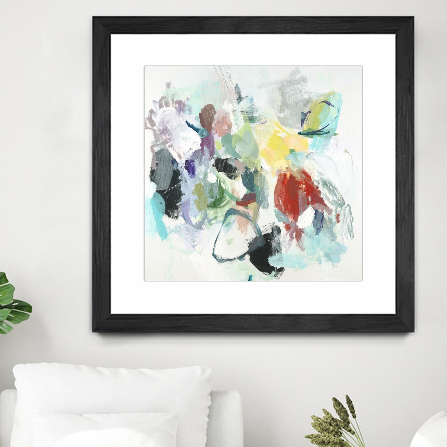 Gesture by Randy Hibberd on GIANT ART - brights abstract