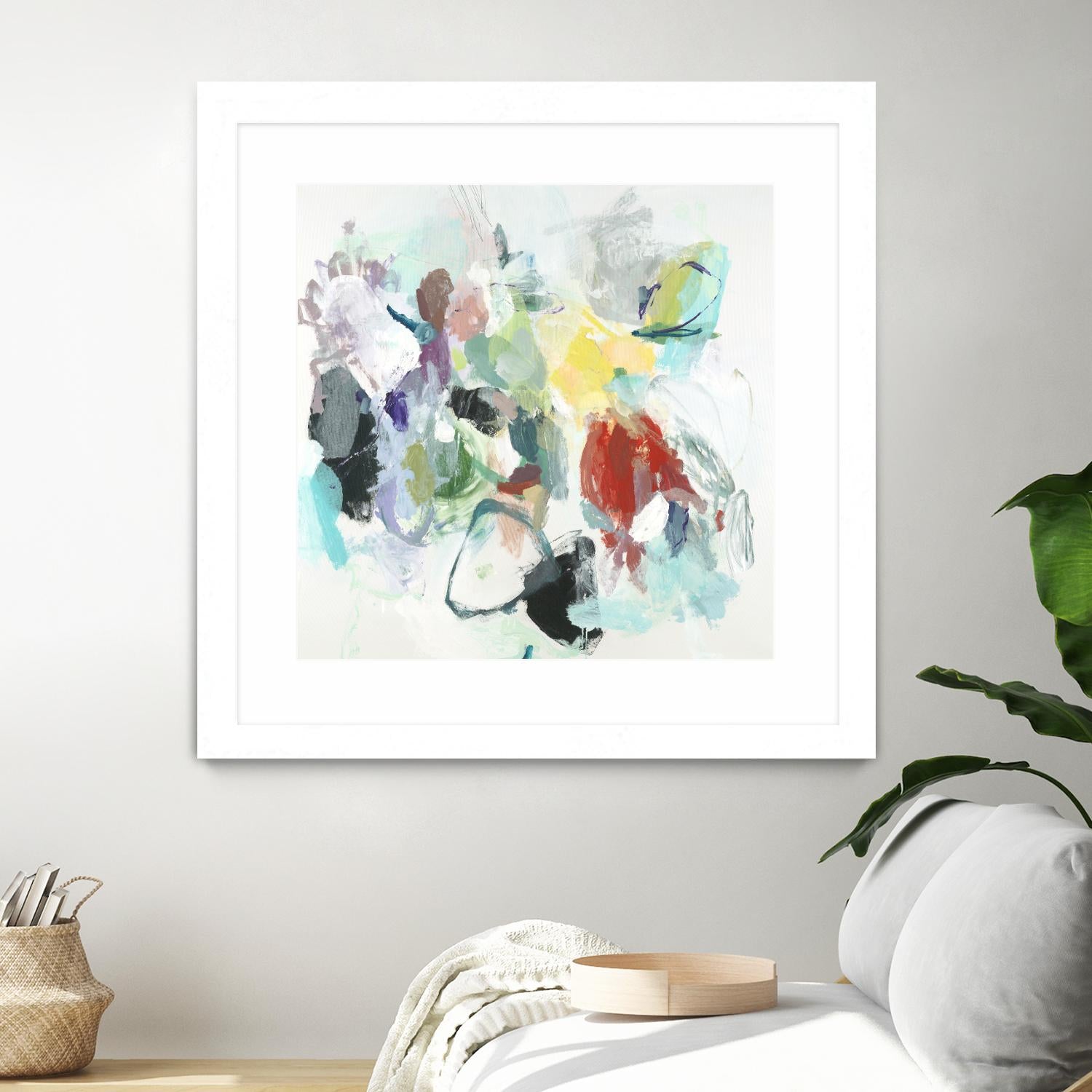 Gesture by Randy Hibberd on GIANT ART - brights abstract