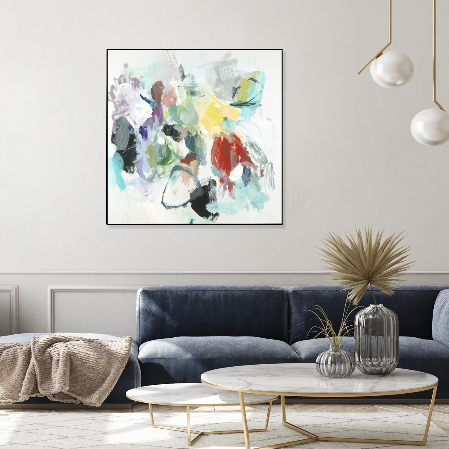 Gesture by Randy Hibberd on GIANT ART - brights abstract