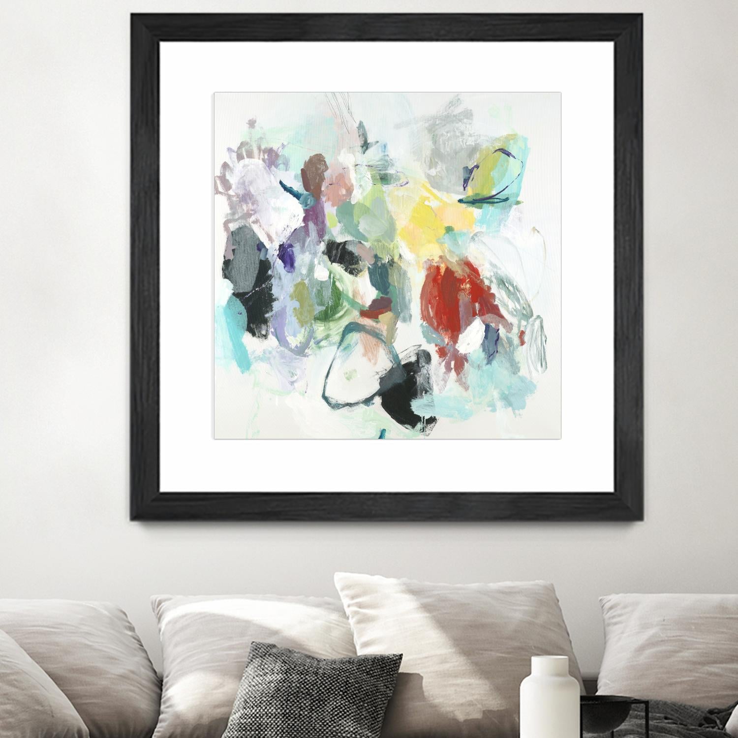 Gesture by Randy Hibberd on GIANT ART - brights abstract