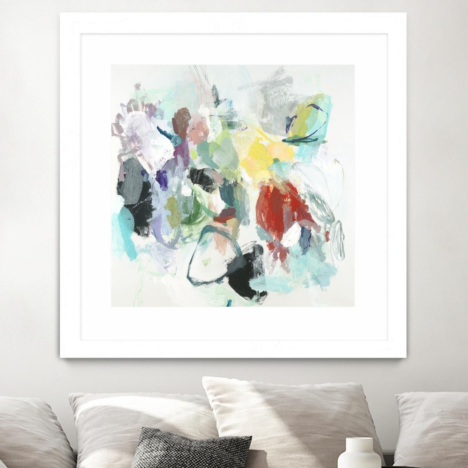 Gesture by Randy Hibberd on GIANT ART - brights abstract