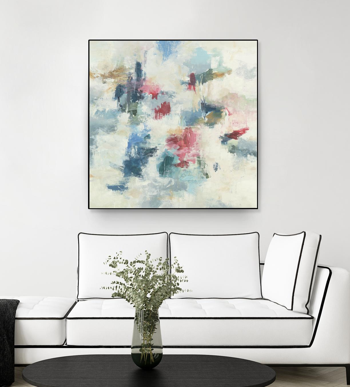 New Beginnings by Randy Hibberd on GIANT ART - blues abstract