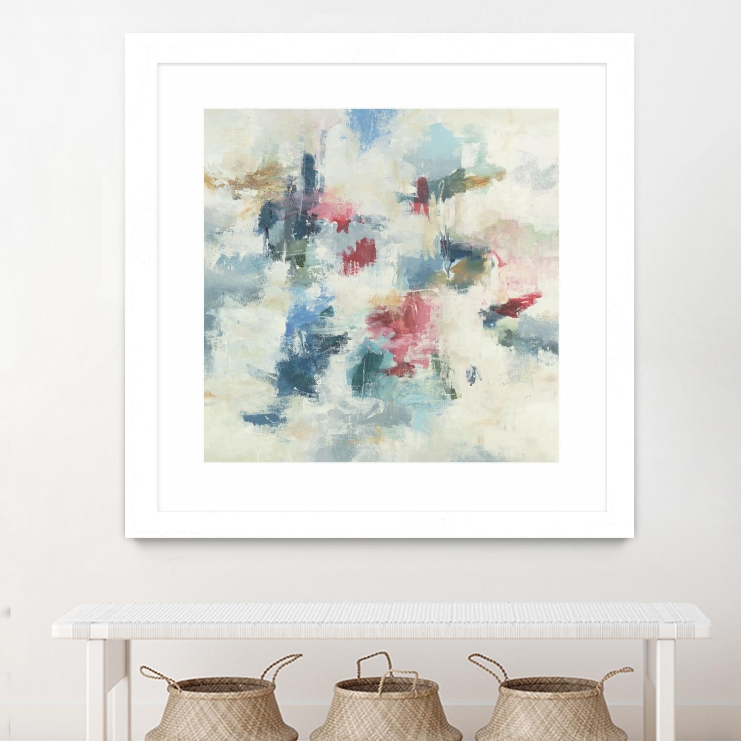 New Beginnings by Randy Hibberd on GIANT ART - blues abstract