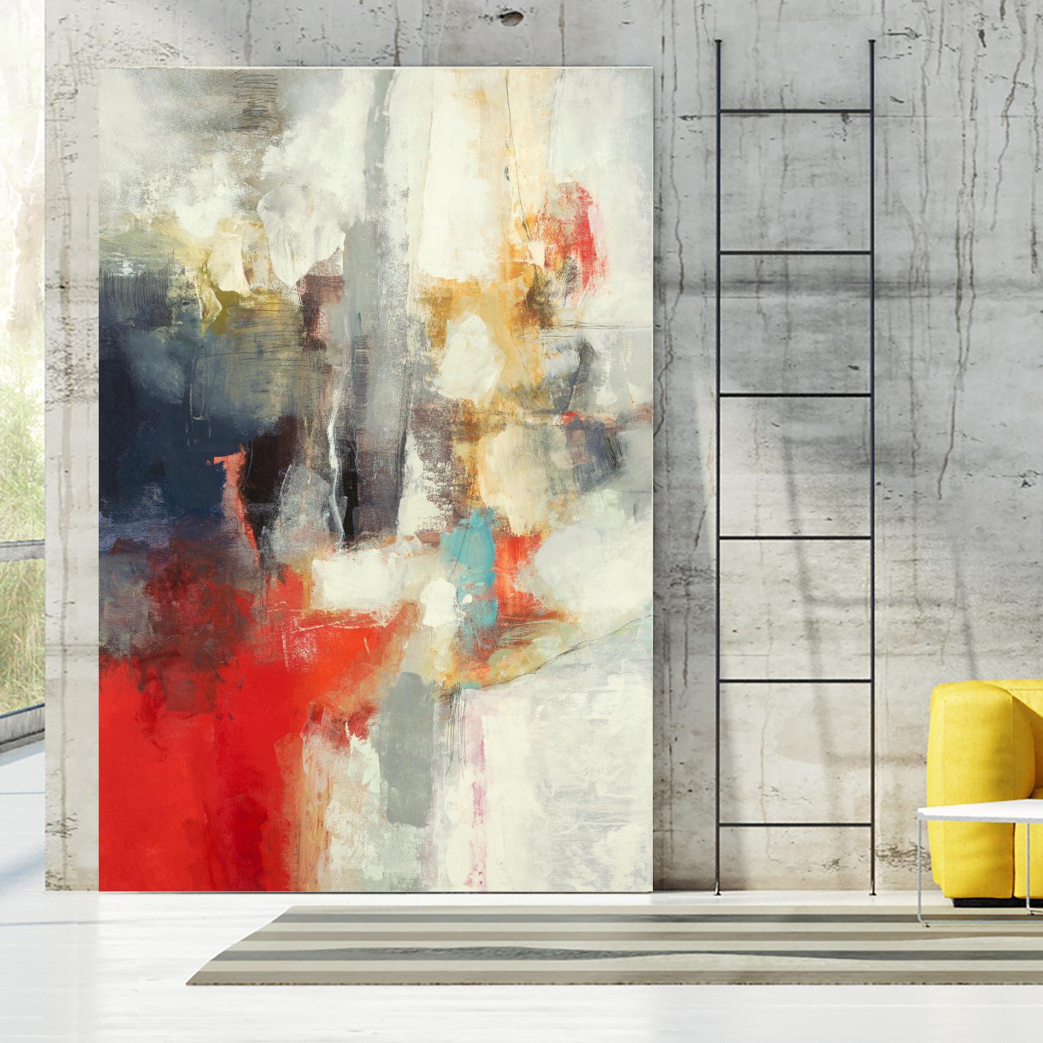 View Point by Randy Hibberd on GIANT ART - reds abstract red