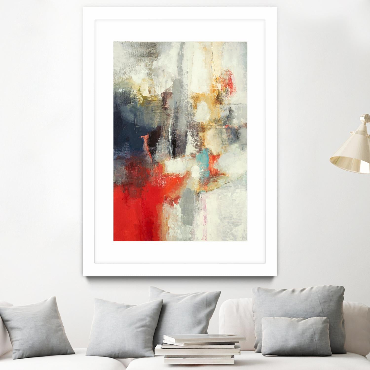 View Point by Randy Hibberd on GIANT ART - reds abstract red
