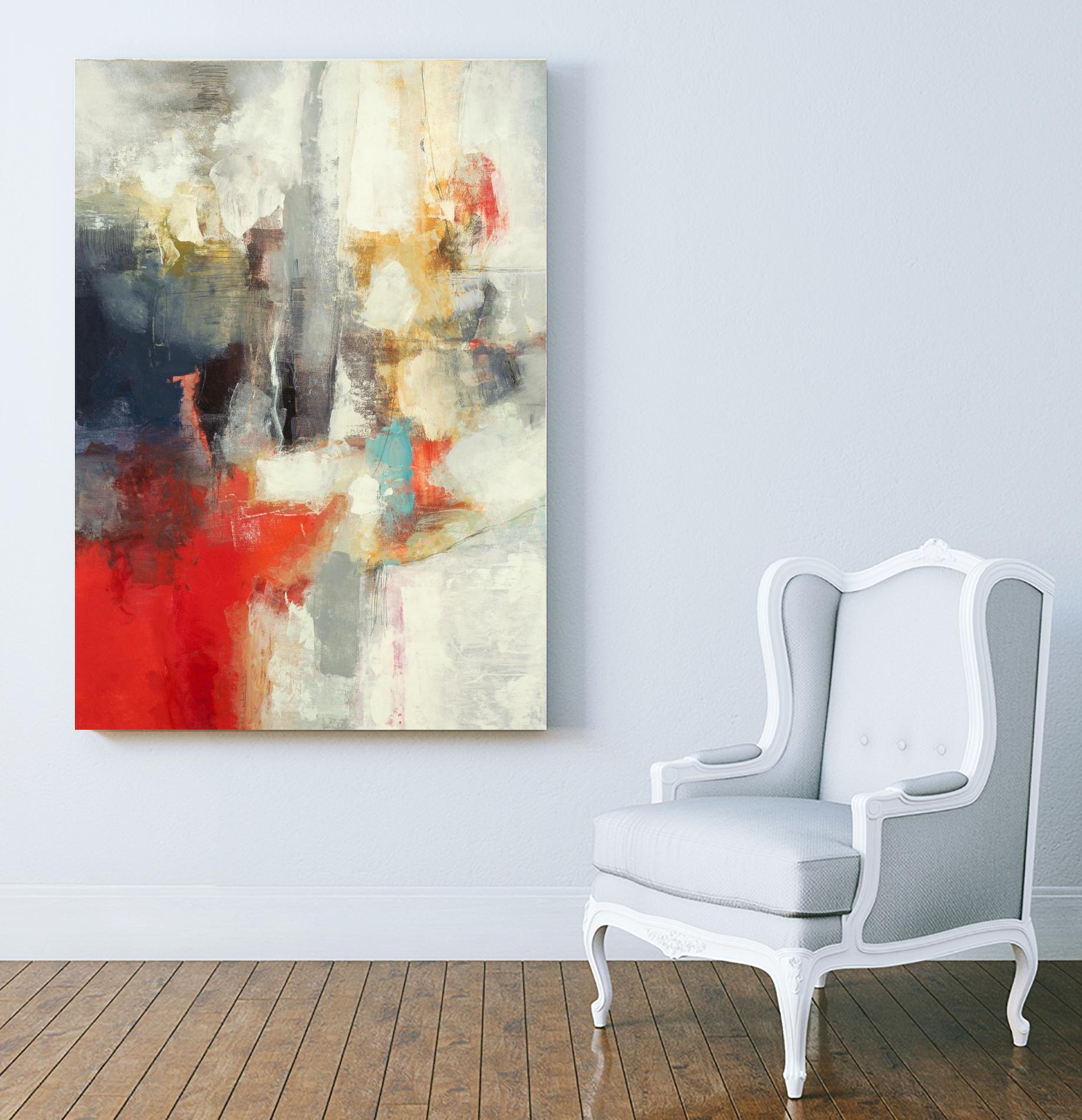 View Point by Randy Hibberd on GIANT ART - reds abstract red
