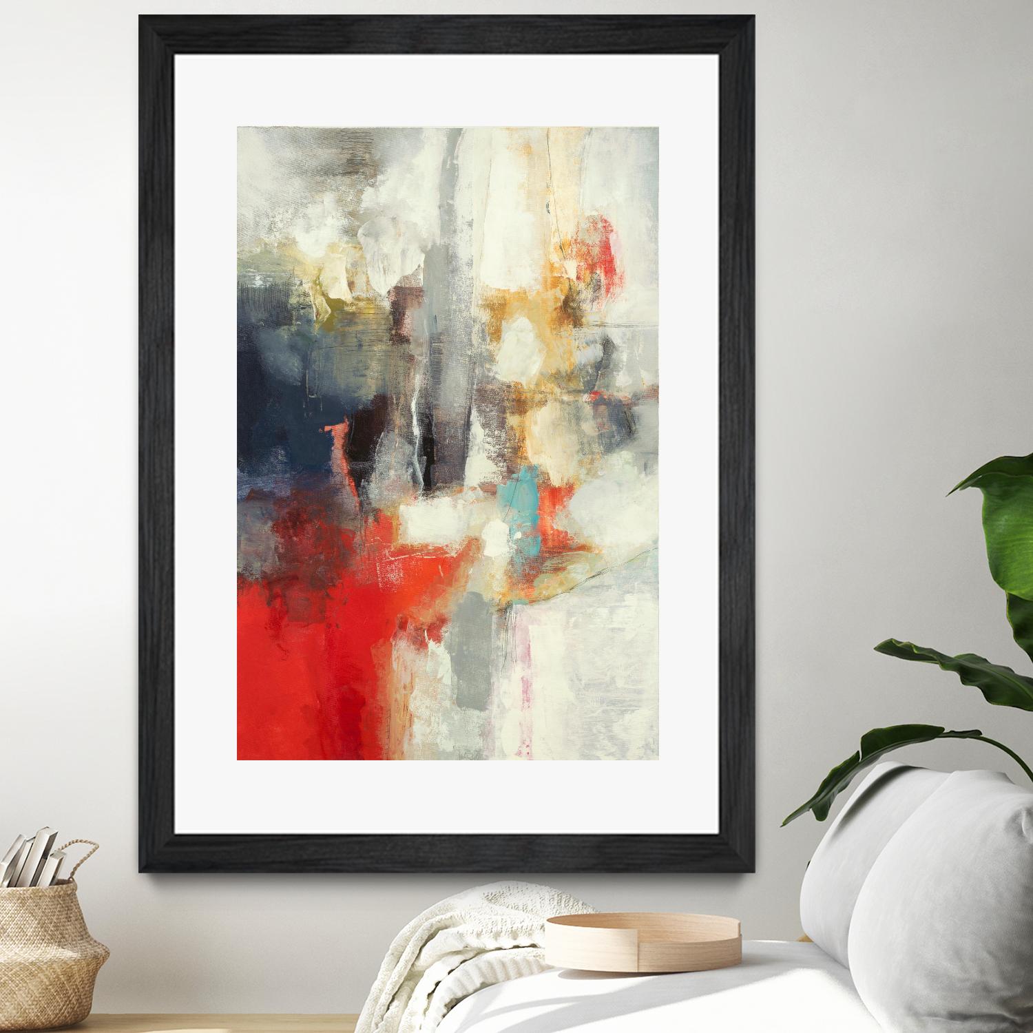 View Point by Randy Hibberd on GIANT ART - reds abstract red