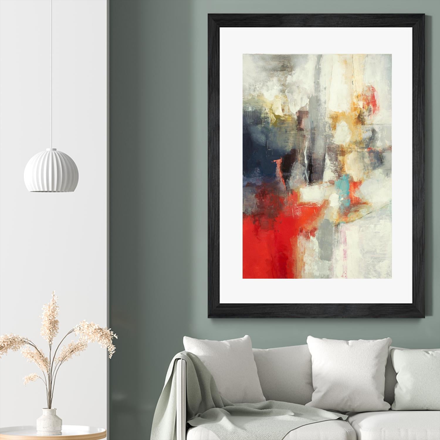 View Point by Randy Hibberd on GIANT ART - reds abstract red