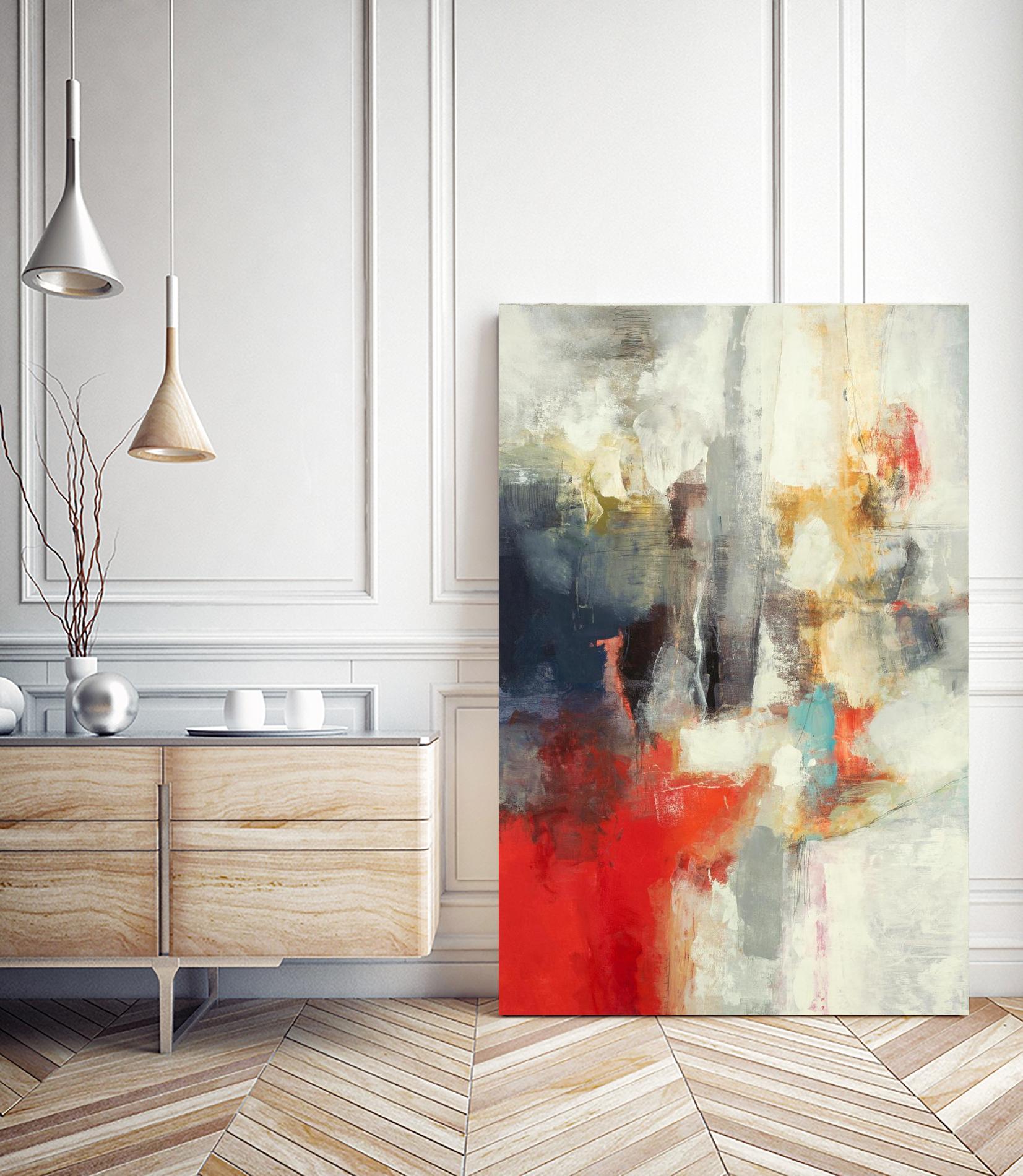 View Point by Randy Hibberd on GIANT ART - reds abstract red