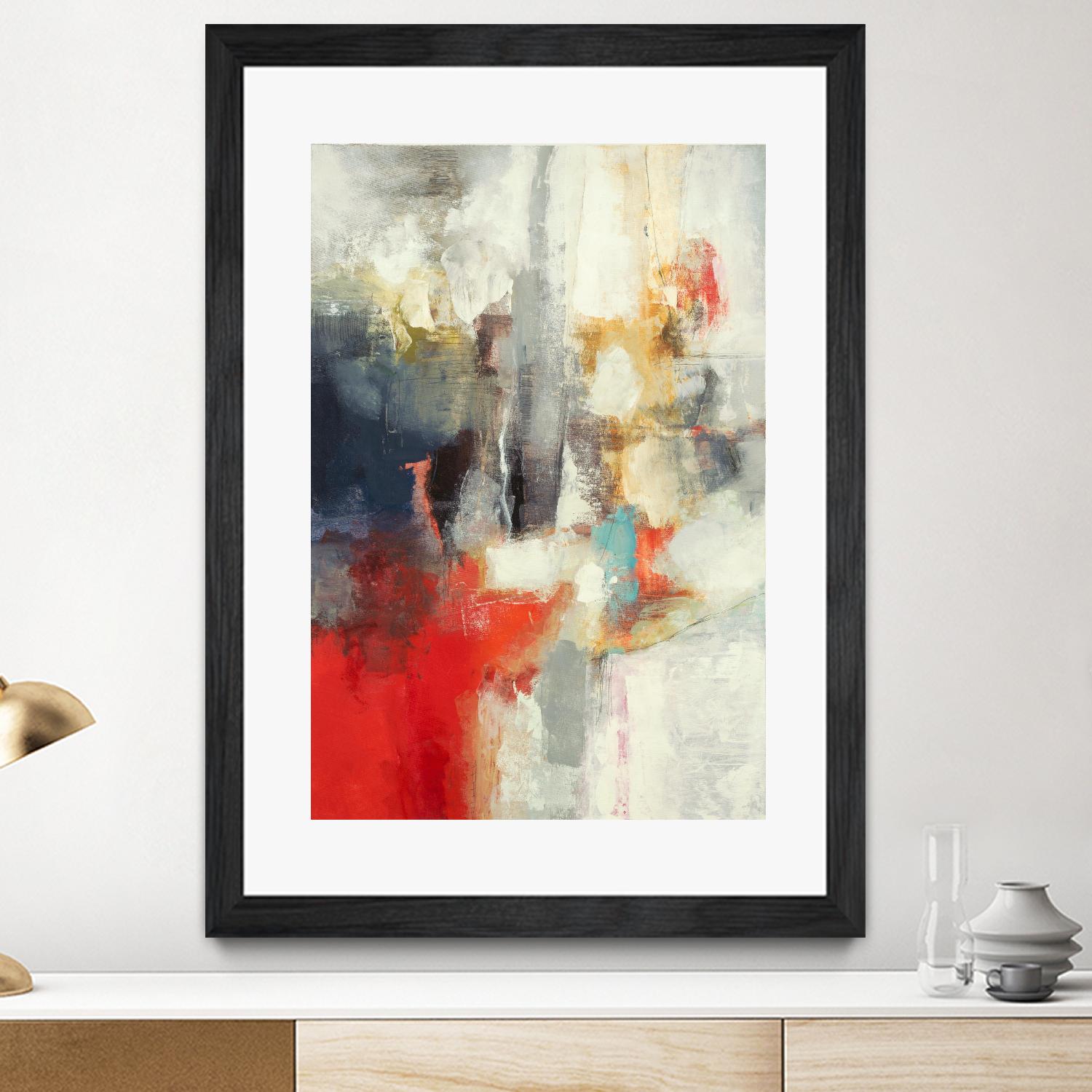 View Point by Randy Hibberd on GIANT ART - reds abstract red