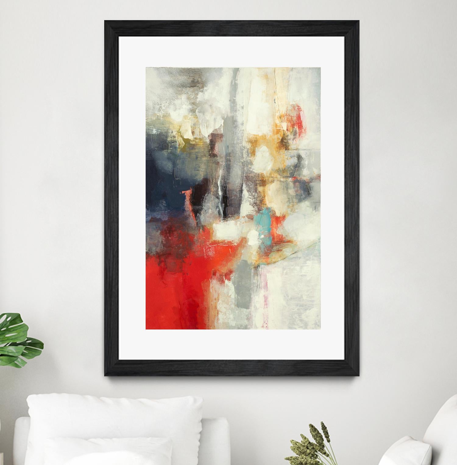 View Point by Randy Hibberd on GIANT ART - reds abstract red