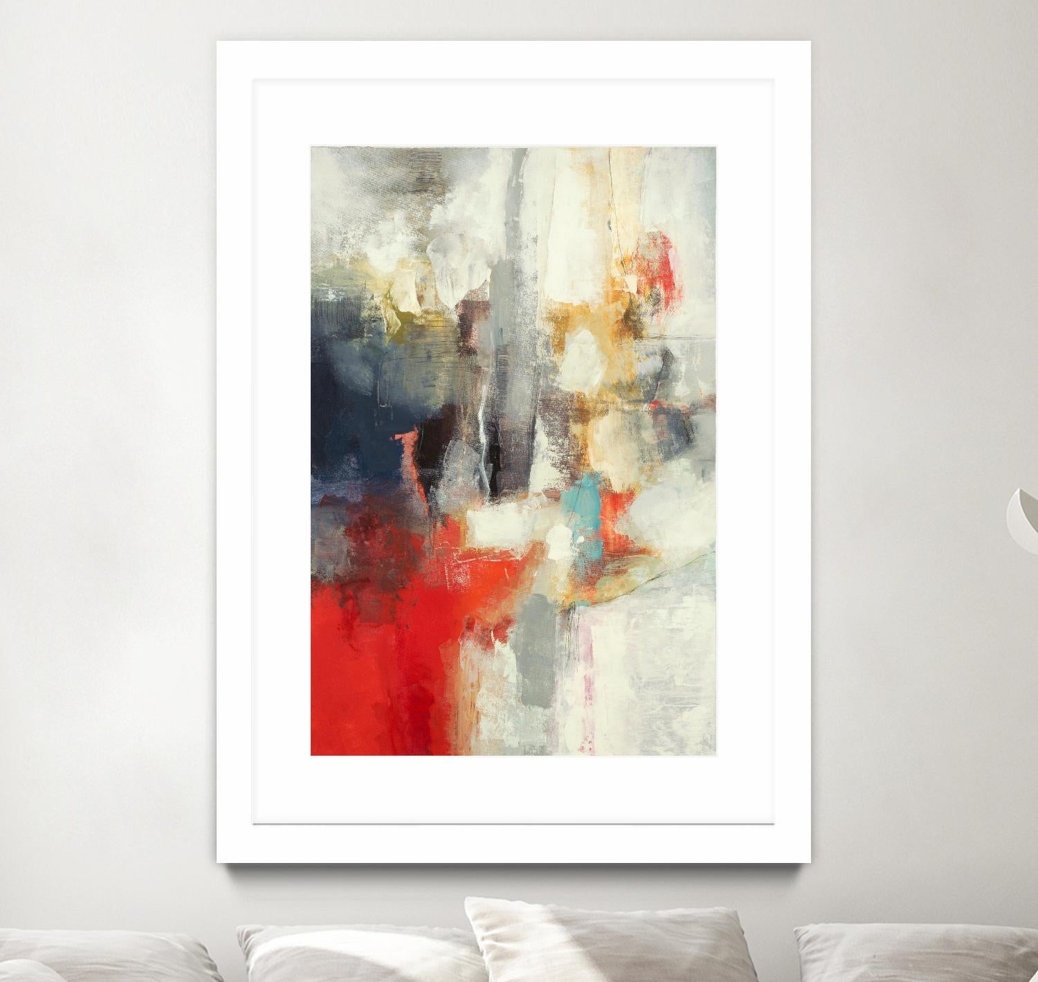 View Point by Randy Hibberd on GIANT ART - reds abstract red