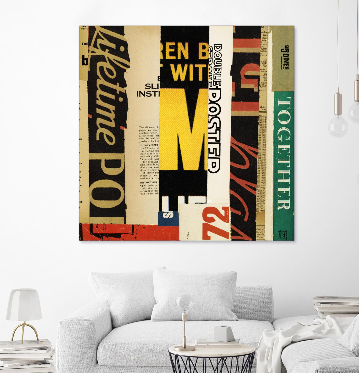 Emerge III by Kelsey Hochstatter on GIANT ART - yellow contemporary