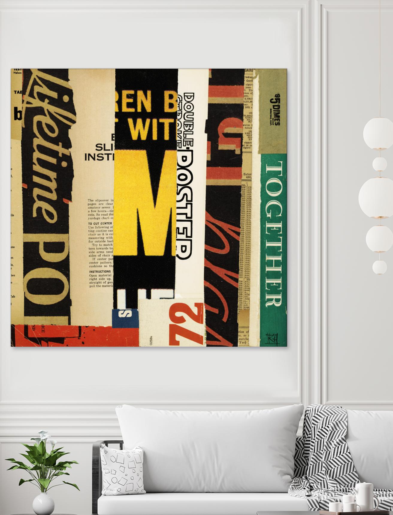 Emerge III by Kelsey Hochstatter on GIANT ART - yellow contemporary