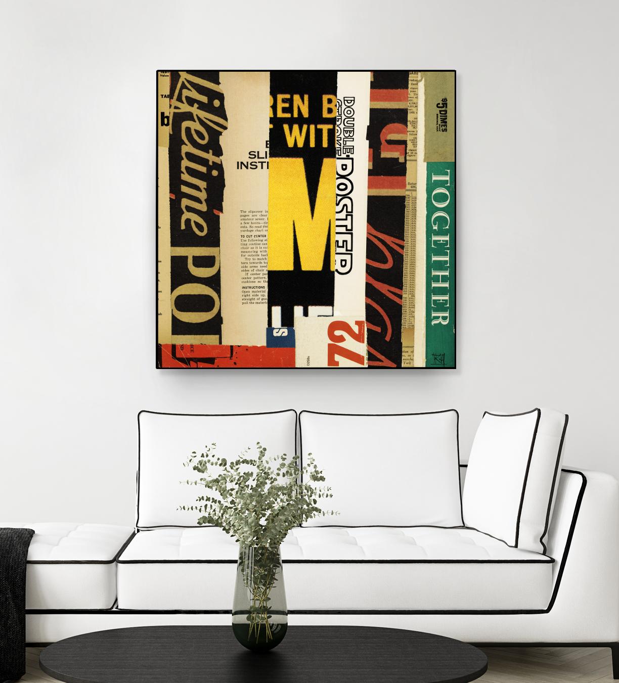 Emerge III by Kelsey Hochstatter on GIANT ART - yellow contemporary