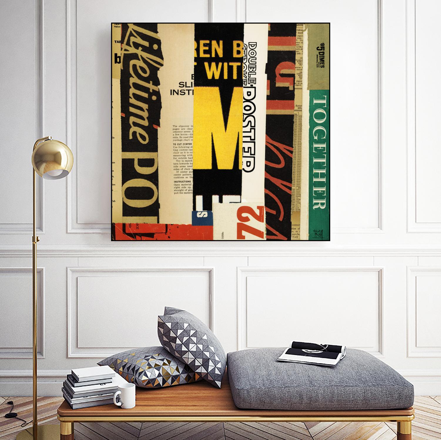 Emerge III by Kelsey Hochstatter on GIANT ART - yellow contemporary