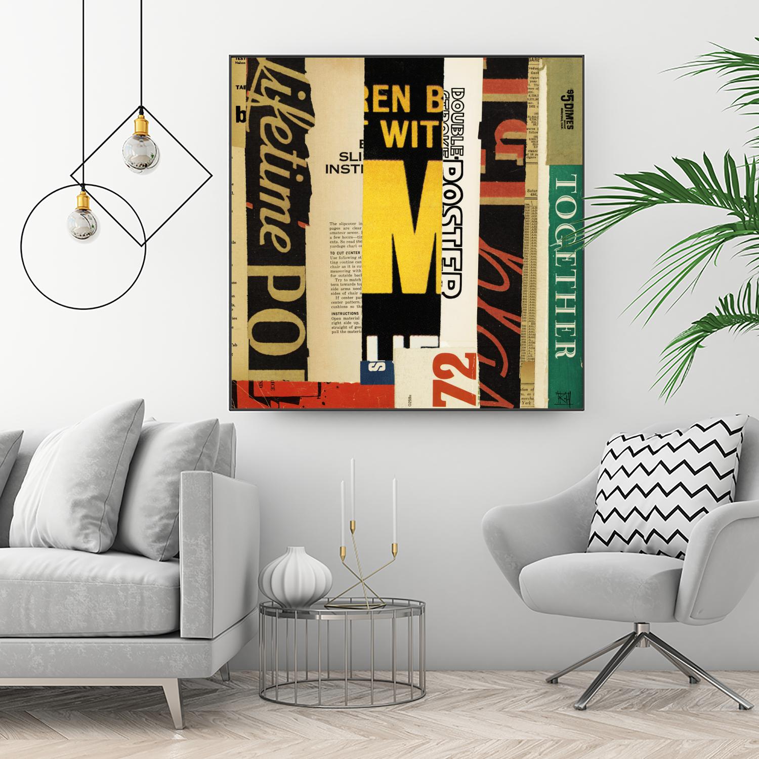 Emerge III by Kelsey Hochstatter on GIANT ART - yellow contemporary