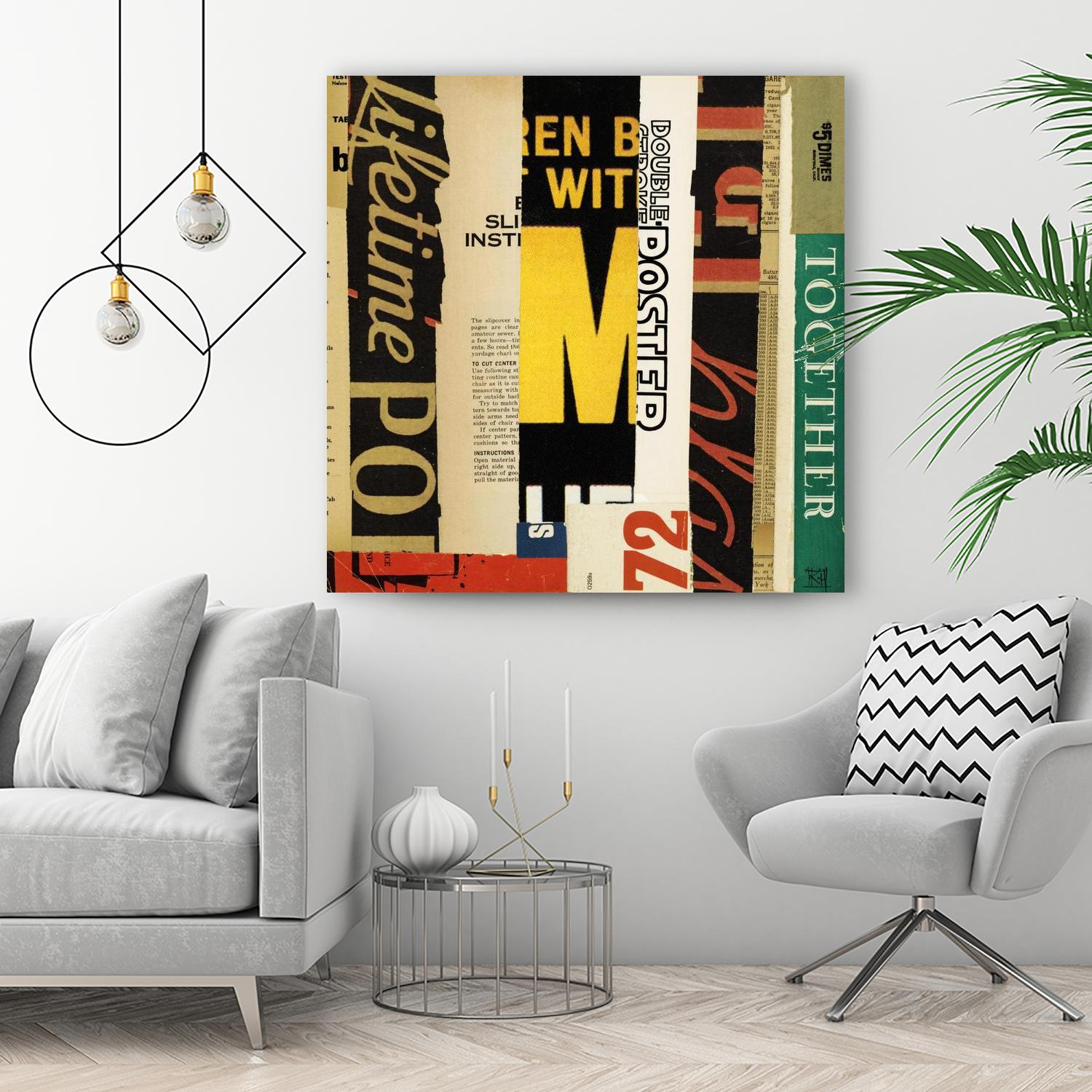 Emerge III by Kelsey Hochstatter on GIANT ART - yellow contemporary